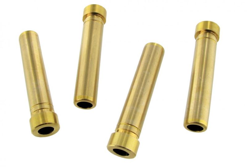 Ventilführungen, 8mm, mit Bund, Einlass, 1.Übermaß, (4 Stück)