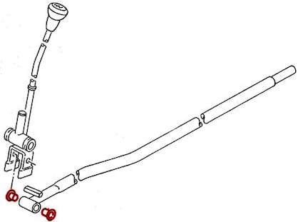 T3 Lagerbuchse für Schalthebel, 05/79- 07/92, (Stück)