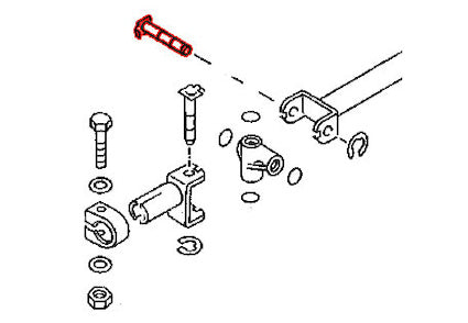 T3 Bolzen, Kreuzgelenk, 08/82- 07/92, (Stück)