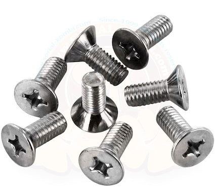 Schrauben-Set für Scharnier Motor- /Tresorklappe, Edelstahl, (8Stk)