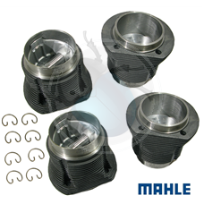 Kolben+Zylinder, 85.5x 69mm, 1600ccm, geschmiedet, Typ1-Motor, MAHLE