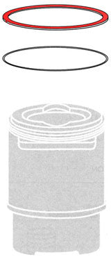 T3 Dichtung Zylinderlaufbuchse, oben, 1.9- 2.1L, WBX, (Stk), Top