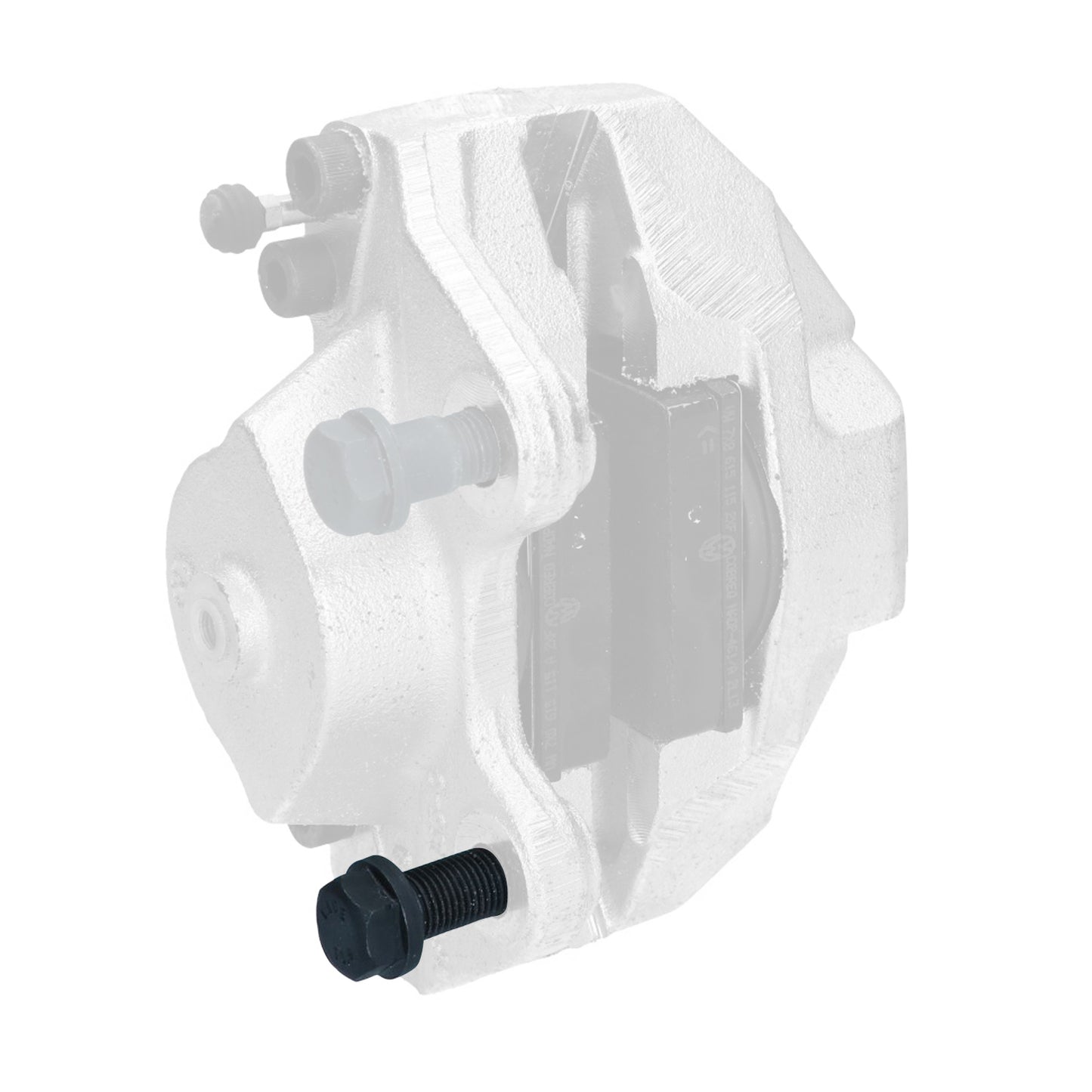 Schraube, Bremssattel, unten, 08/72- 06/85