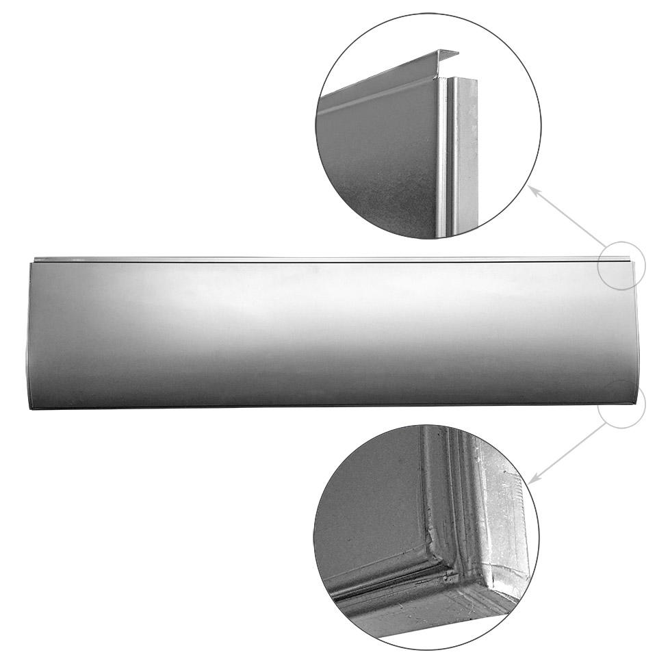 T2 Reparaturblech Seitenwand, Mitte, links, 08/67- 07/79, Top (30cm)
