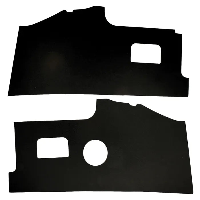 T2 Kick Panels, schwarz, 08/71- 07/79