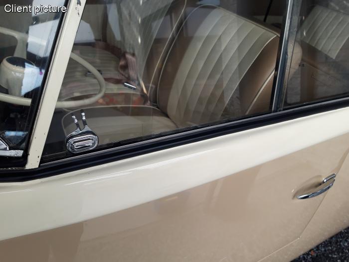 T1 Dichtung Türfensterrahmen und Tür, links/ rechts, -07/67 (Paar)