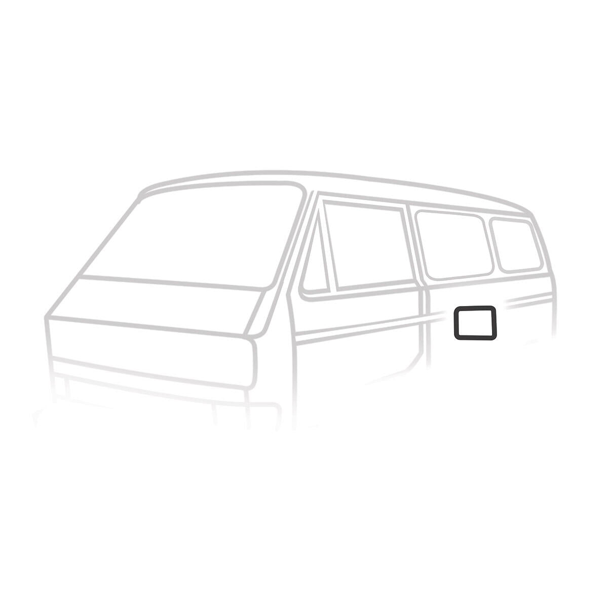 T3 Dichtung Öl- / Wasserklappe, hinten, 05/79-07/92