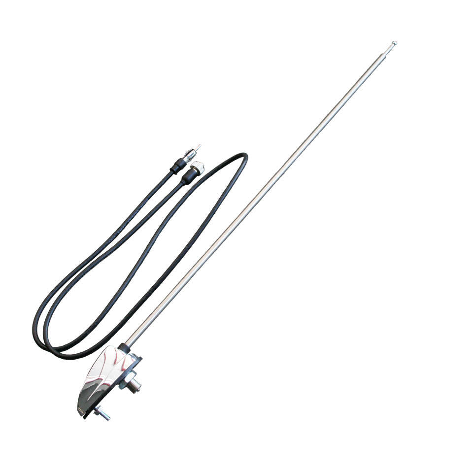 Antenne, chrom, 1-Fuß