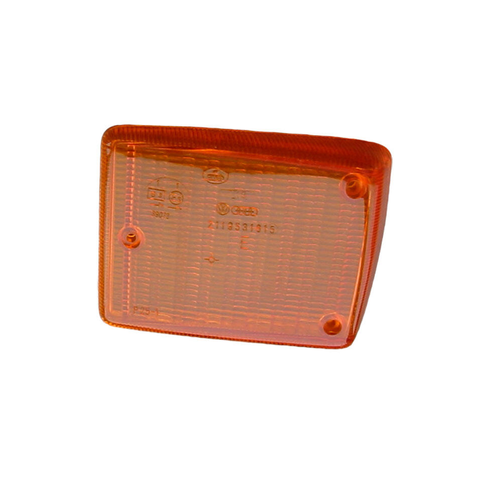 T2 Blinkerglas, vorne, links, orange, 08/72- 07/79