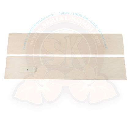 T2 Westfalia Seitenleisten, Dachhimmel, Birke, 4mm, 08/67- 07/73, (Paar)