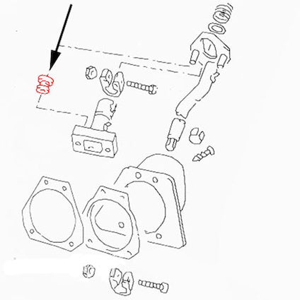 T3 Gummibusche, Lenkrohr, 05/79- 07/92, Top