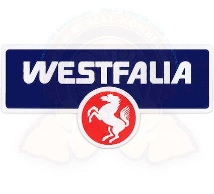 T2 Westfalia Aufkleber, (10x 5cm)