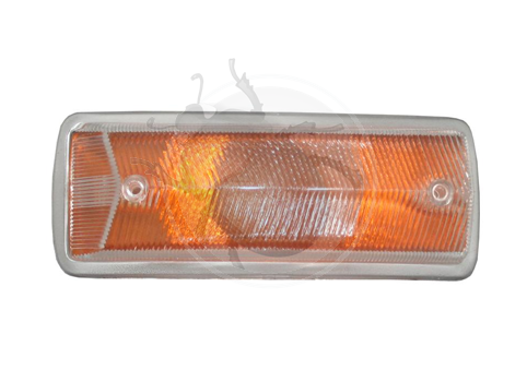 T2 Blinkerglas, vorne, links, orange, 08/67- 07/72
