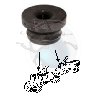 Gummidichtung, Hauptbremszylinder, 7/18mm