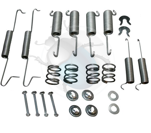 T3 Montagesatz für Bremsbacken, hinten, 05/79- 07/92