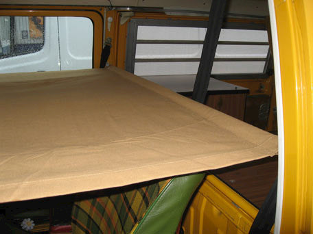 T2 Kinderbett für Fahrerhaus, justierbare Haltestangen und Montagekit