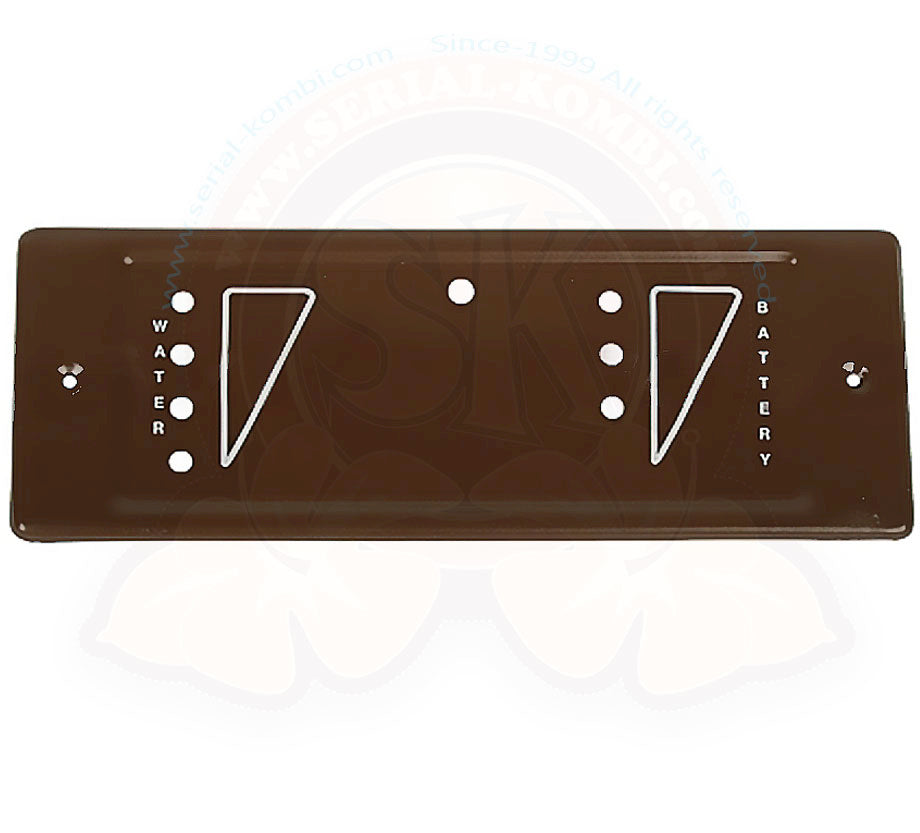 T3 Westfalia Blende für Küchenmöbel, 8-Löcher, braun, 05/79- 07/92