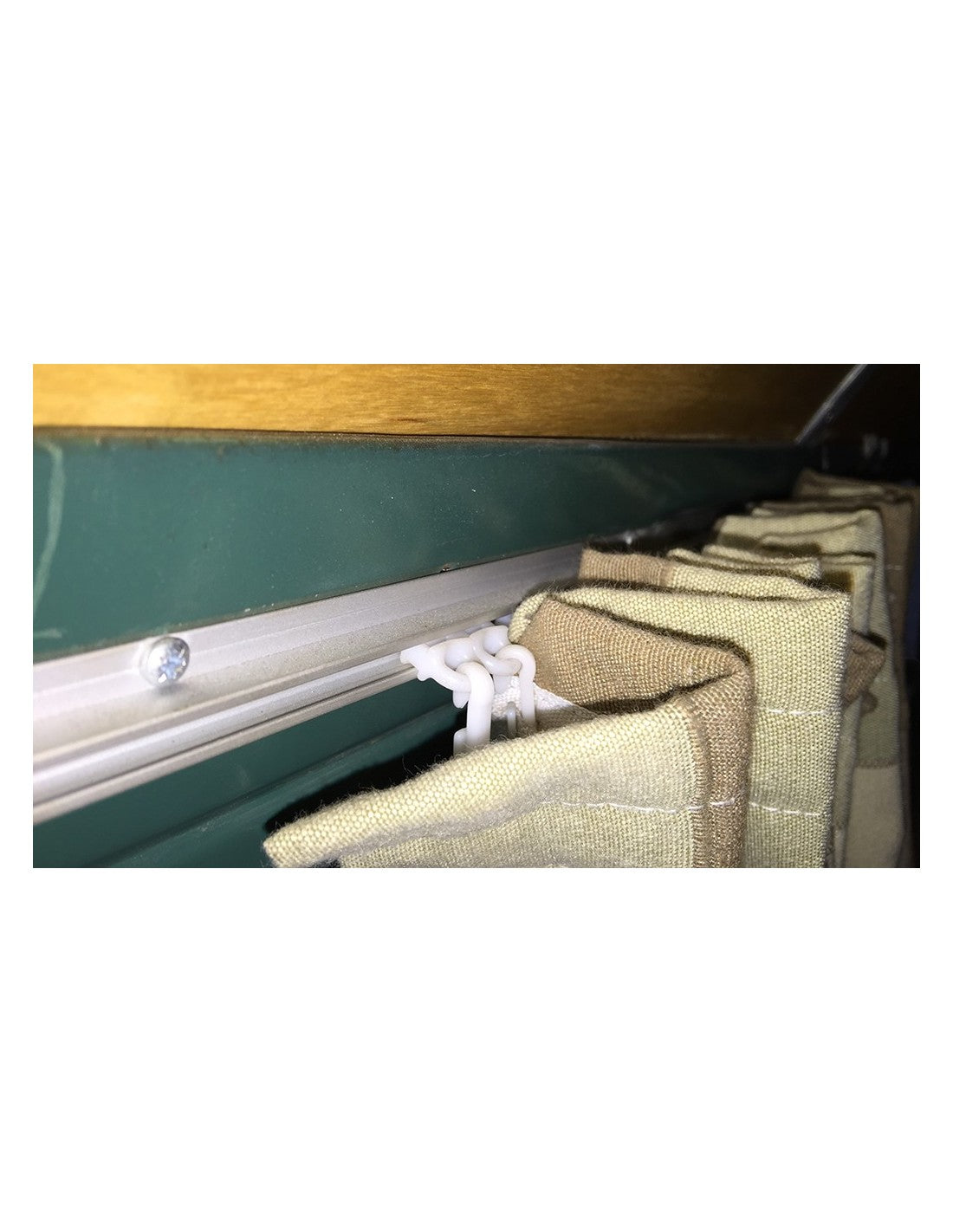 T2 Westfalia Aluminium-Vorhangschiene, vorne, 84cm