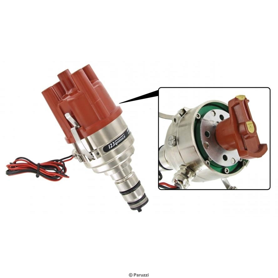 123 Ignition Zündverteiler, elektronische Zündung, ohne Unterdruckanschluss