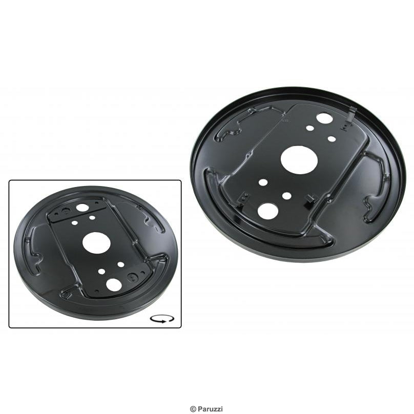 T1 Bremsankerplatte, vorne, links, 08/63- 07/67, Top