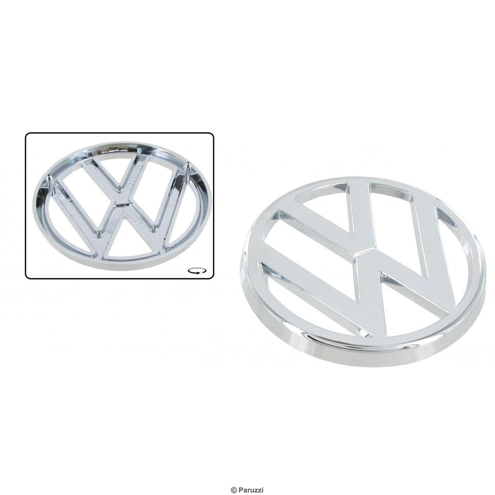 T3 Emblem, Scheinwerfergrill, chrom, 95mm