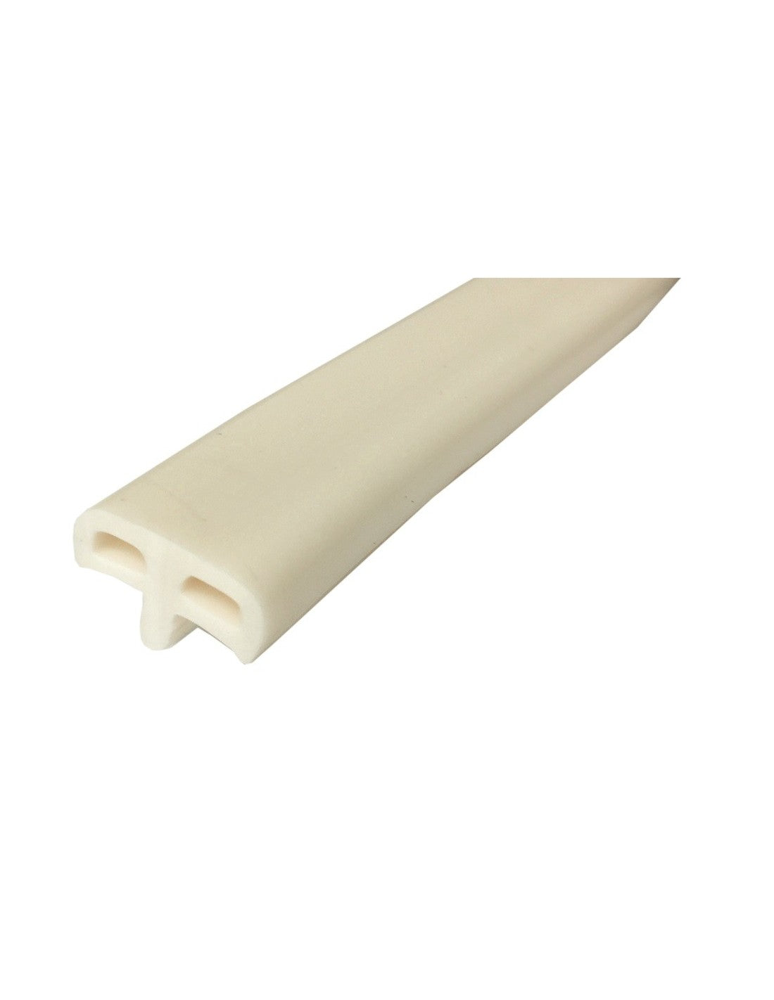 Möbelkeder, T-Profil, weiß (pro 0,5m)