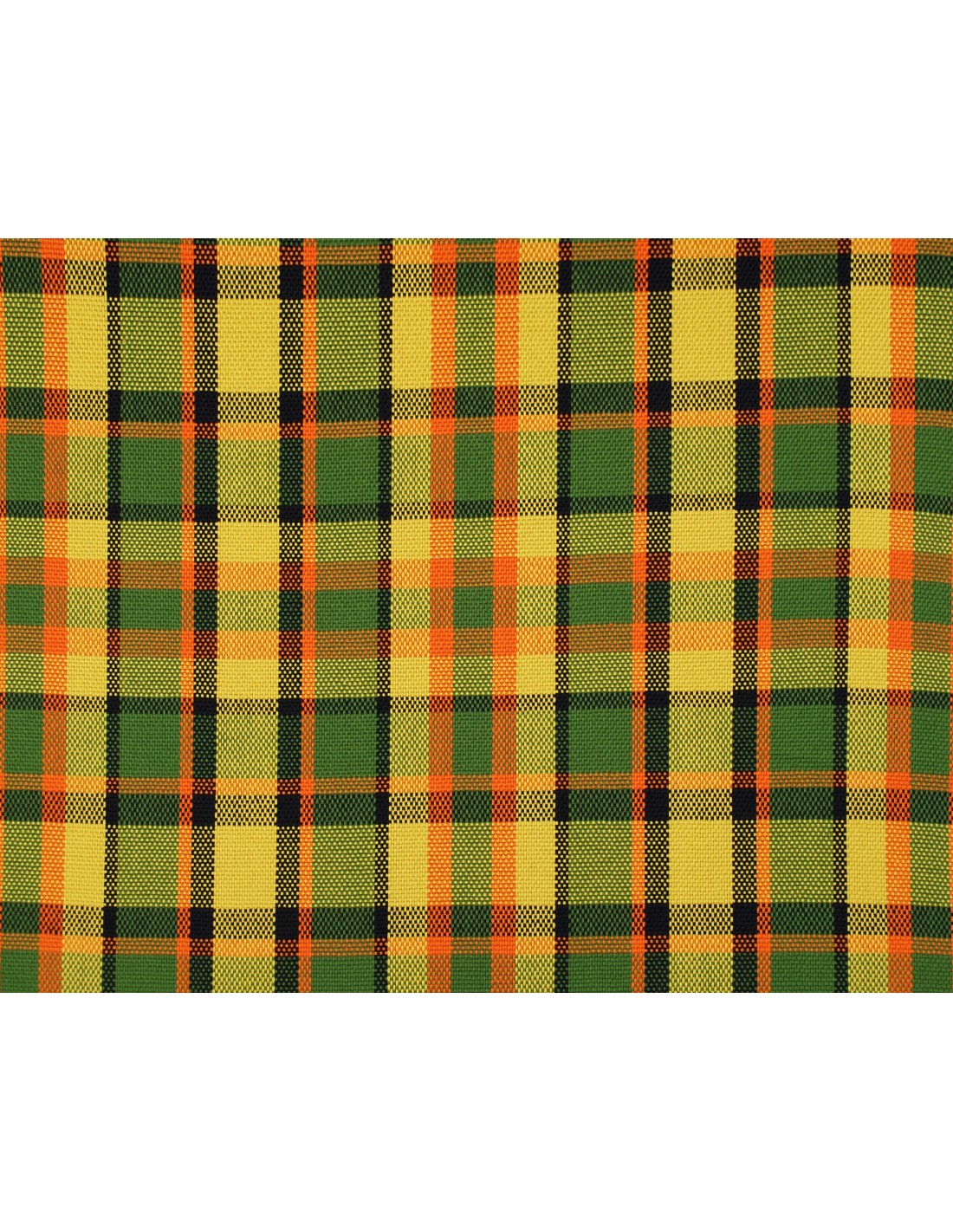 T2 Westfalia Rückenlehnenbezug, gelb/ grün, 08/74- 07/79