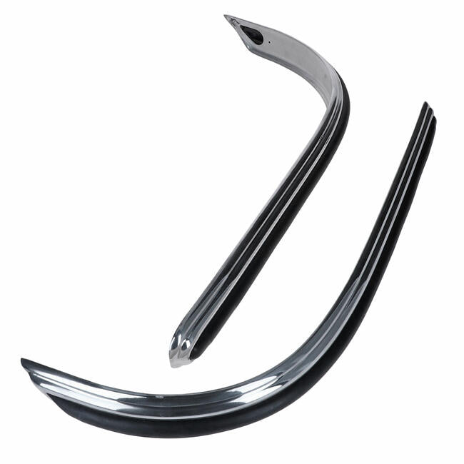 T1 Stoßstangen-Zierleiste, hinten, 09/58- 07/65, Euro, (Paar)