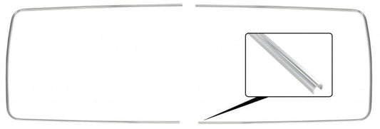 T2 Aluzierleiste, Seitenfenster, Mitte, li/re, 08/67- 07/79, Top