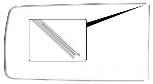 T2 Aluzierleiste 3/4 Fenster, Mitte, Top