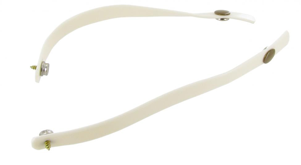Vorhangschlaufe, grau/ beige, (Paar)