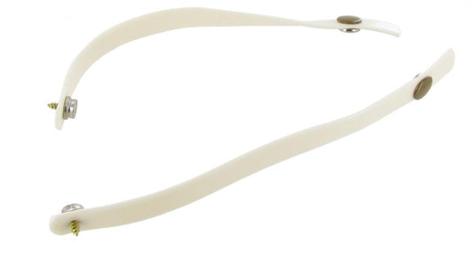 Vorhangschlaufe, grau/ beige, (Paar)