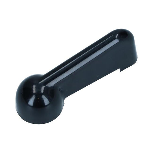 T1 Knopf Einlassklappe Frischluftkanal, schwarz, 03/55, 07/67, Top