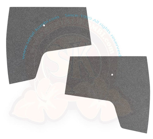 T1 Türverkleidung vorne, grau,  -07/67, (Paar), Top
