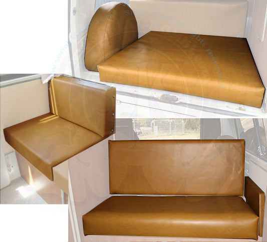 T2 Westfalia Bezug Komplettset, senfgelb, 08/67- 07/70, Top