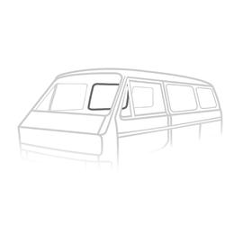 T3 Dichtung Seitenfenster, Deluxe, Mitte rechts, mit Nut für Zierleiste, 08/84- 07/92, Top