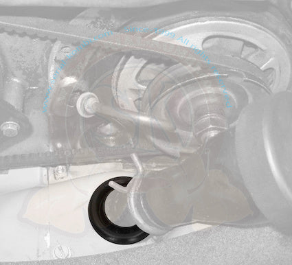 T2 Dichtung zw. Öleinfüllstutzen und Motorblech, 1.7- 2.0L