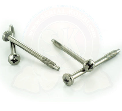 T2 Schrauben-Set Blinkerglas, 08/67- 07/72, (4Stück)