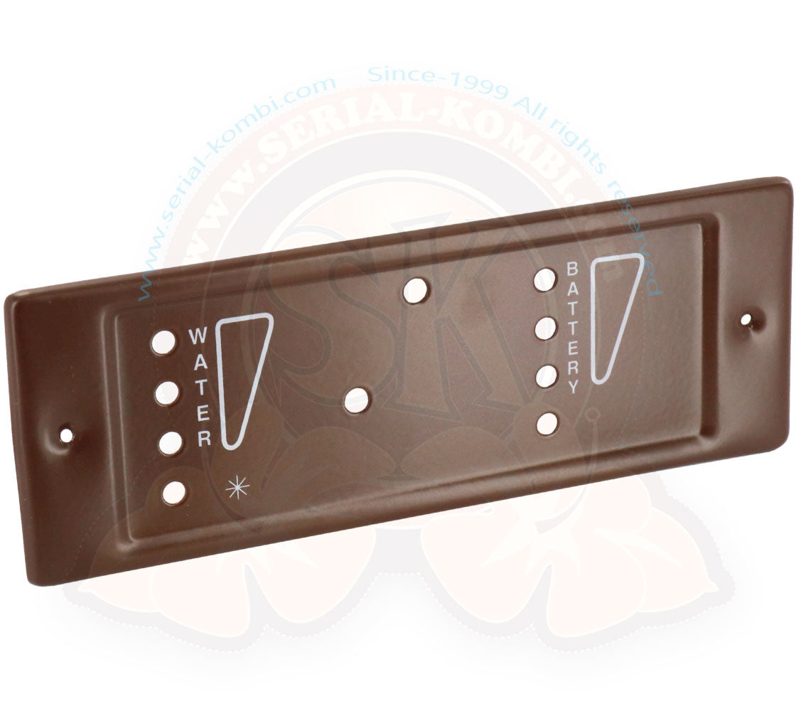 T3 Westfalia Blende für Küchenmöbel, 10-Löcher, braun, 05/79- 07/92