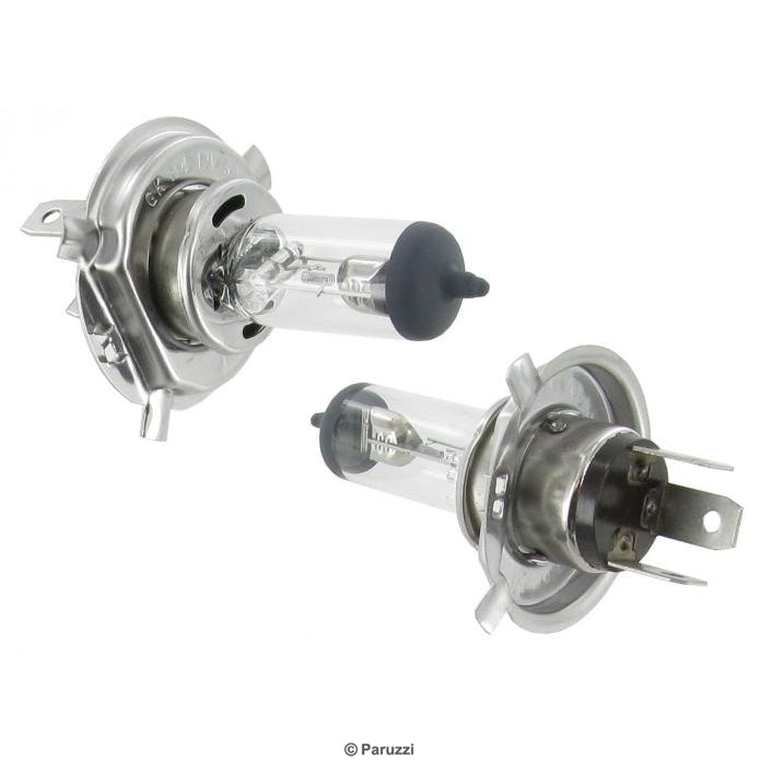 Scheinwerferbirnen, H4, 12V, 60/55W, P43T (Paar)